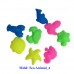 6 pounds three colors Kinetic Sand with three molds